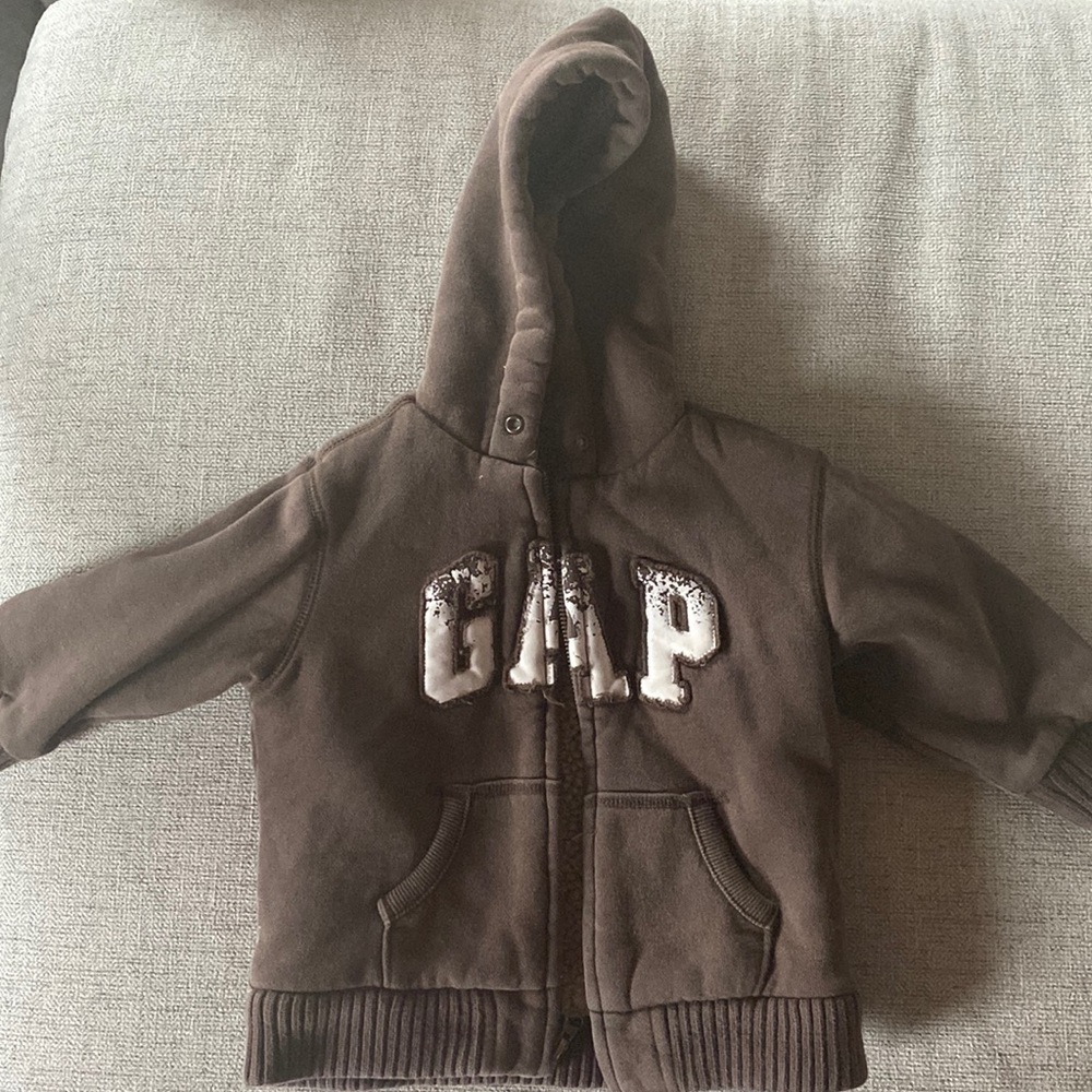 Boys Gap zip up hoodie
